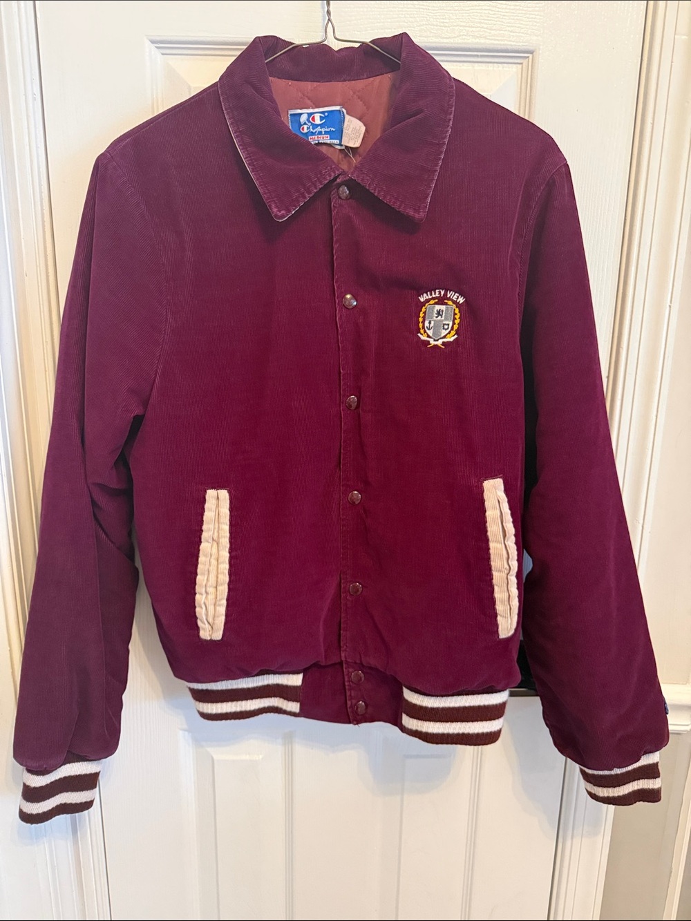 Men’s Vintage Champion Corduroy Variety Jacket Sz M